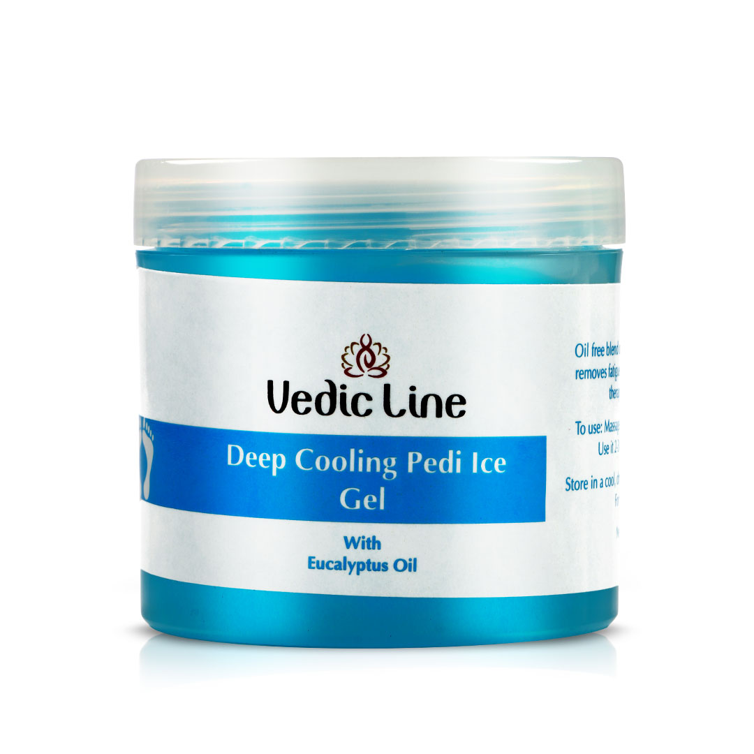 Vedicline Deep Cooling Pedi Ice blue Gel