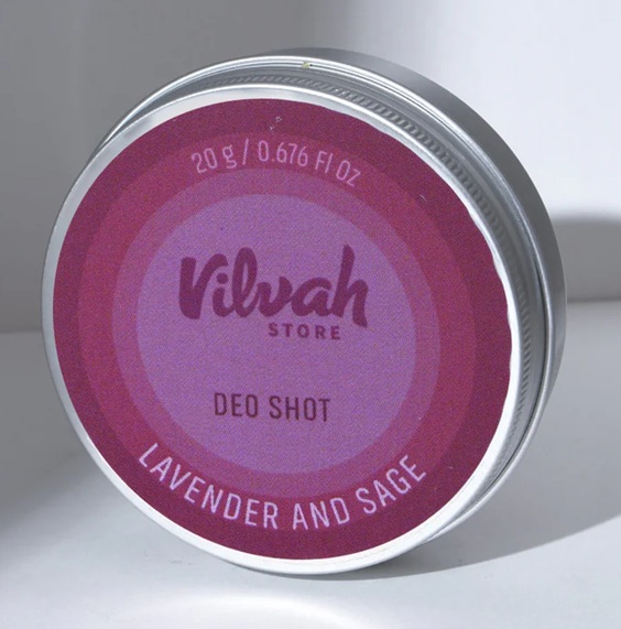 Vilvah Store Deo shot Lavender and Sage