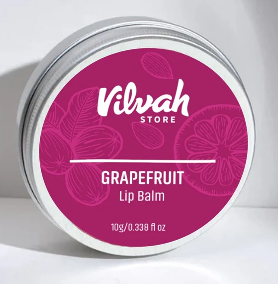 Vilvah Store Lip Balm Grapefruit
