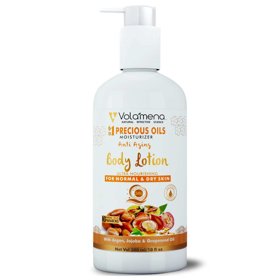 Volamena 6 in 1 Precious Oils Anti Aging Body Lotion