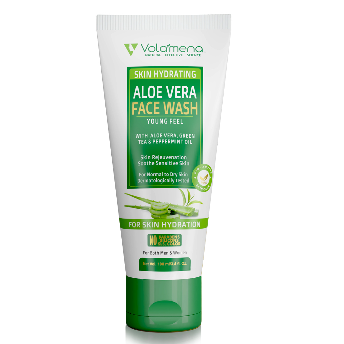 Volamena  Aloevera youngfeel face wash