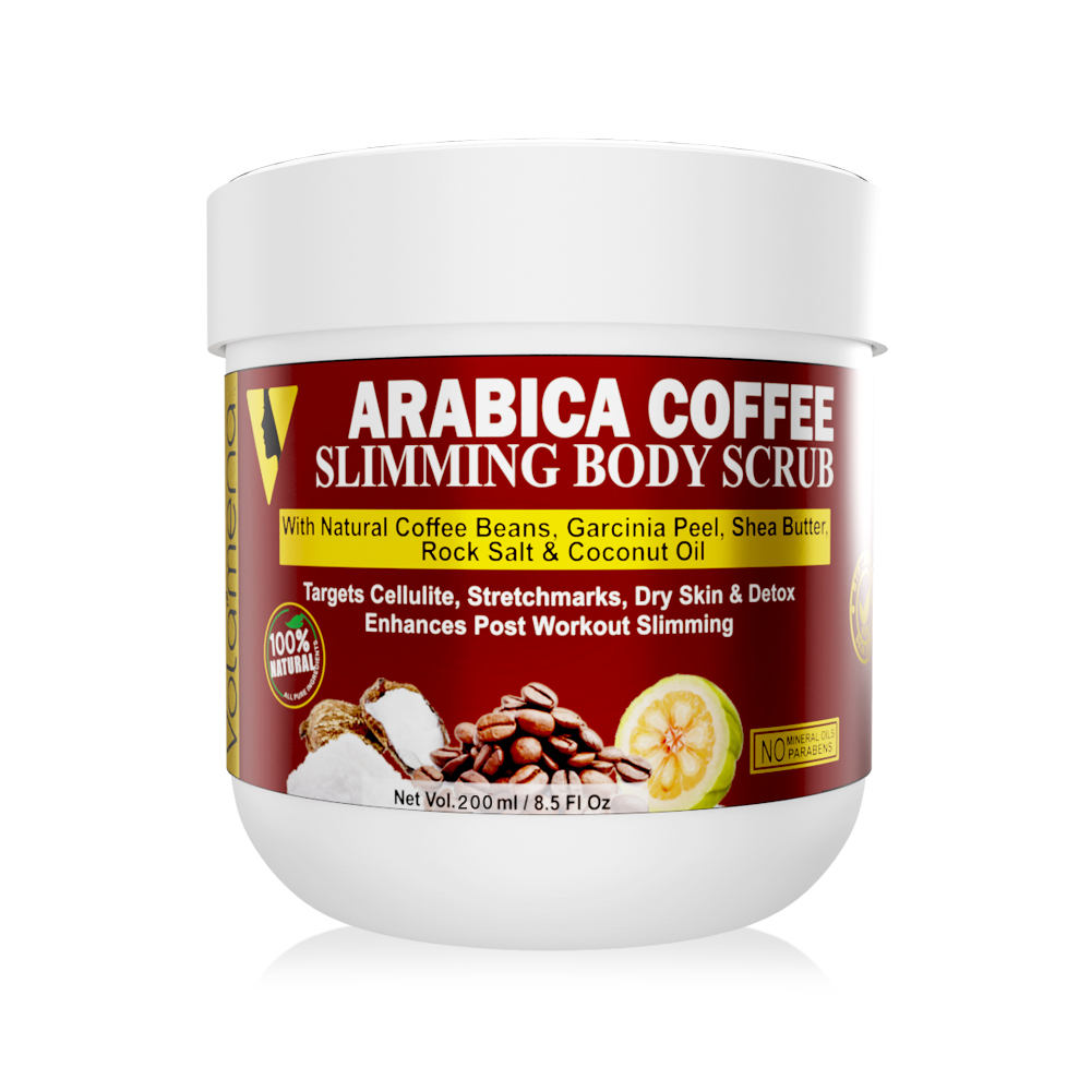 Volamena Arabica coffee slimming body scrub