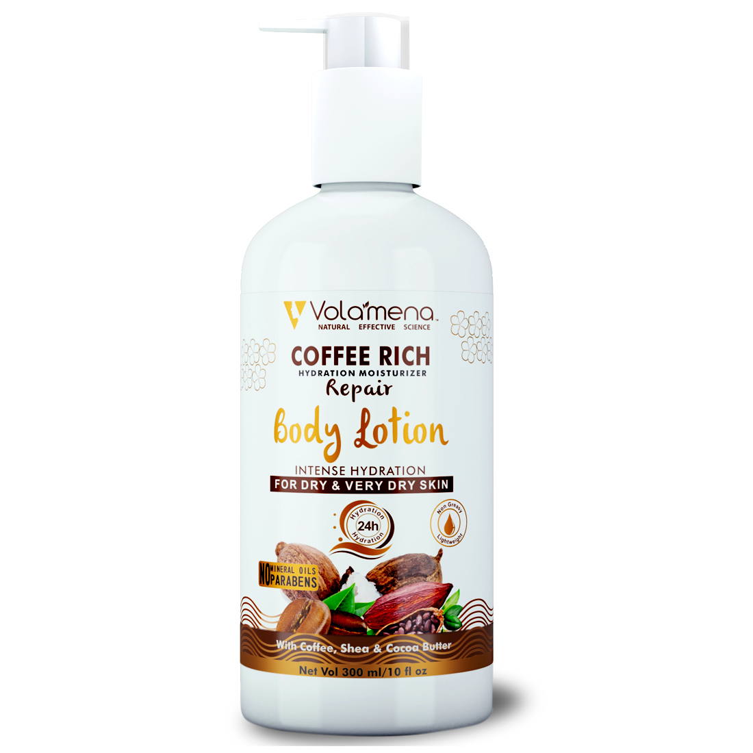 Volamena Coffee Rich Hydration Moisturizer Body Lotion