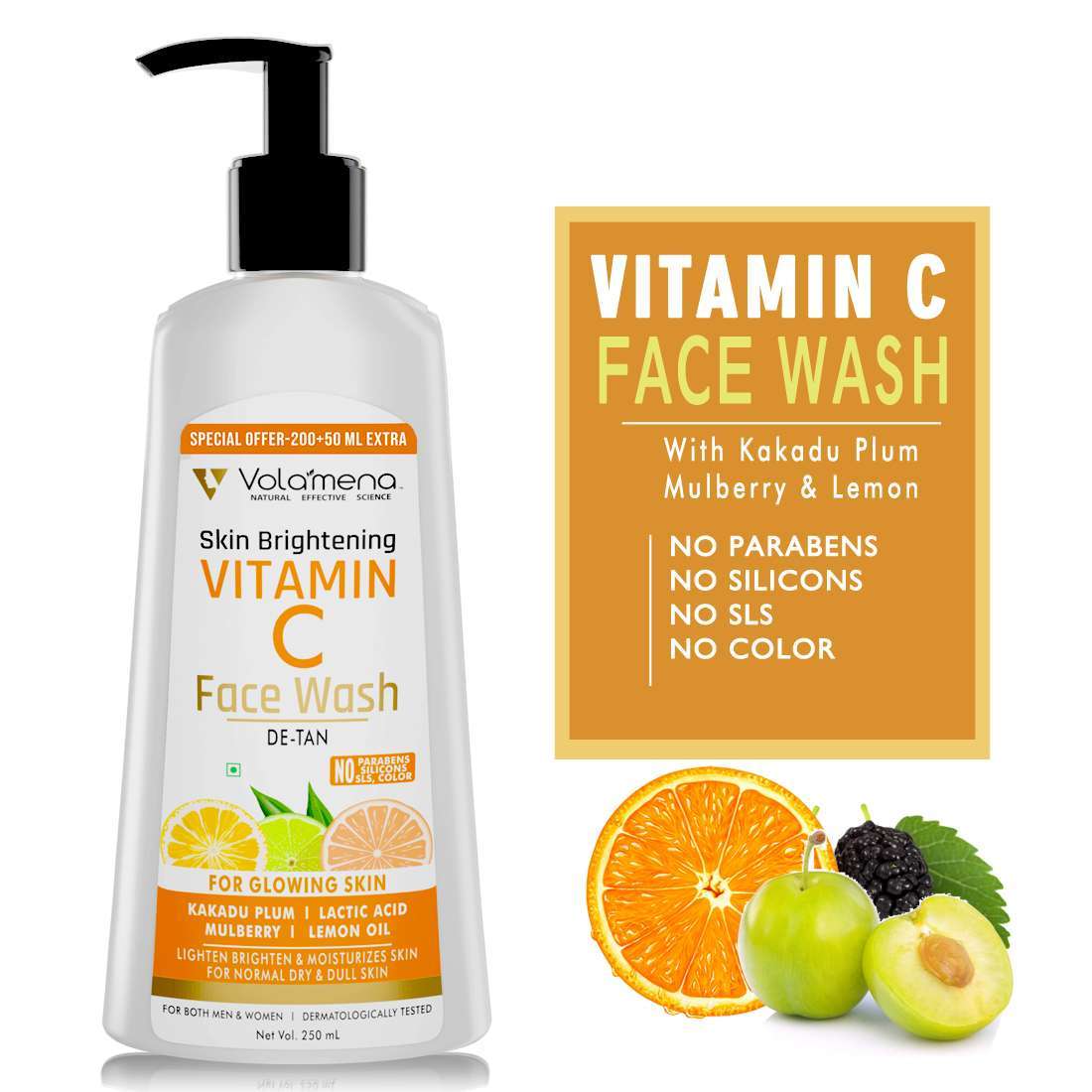 Volamena  Skin Brightening Vitamin C Face Wash