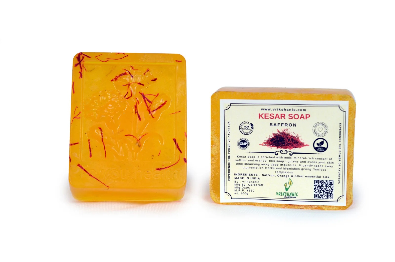 Vrikshanic Kesar Soap
