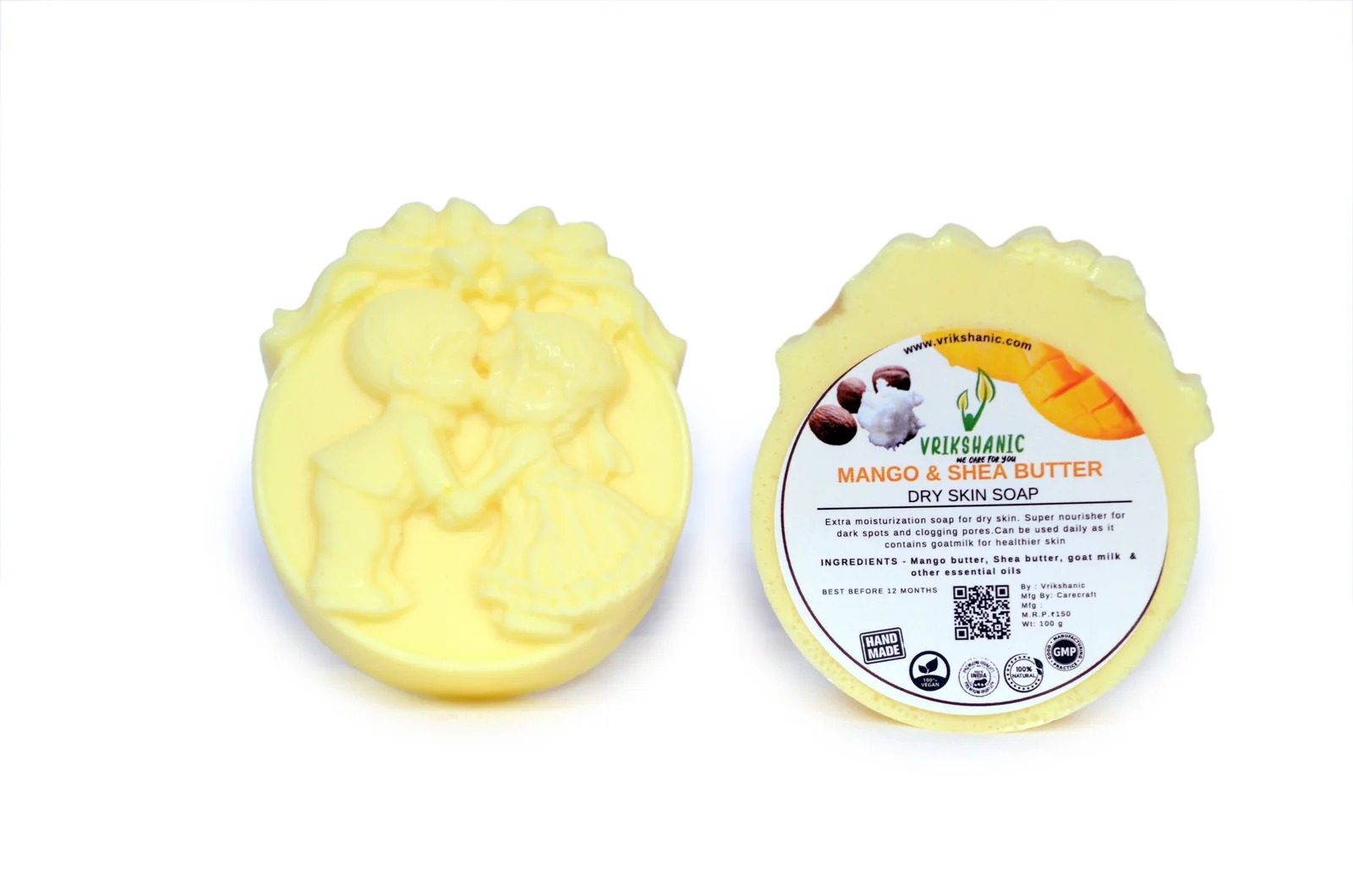Vrikshanic Mango Shea Butter Soap