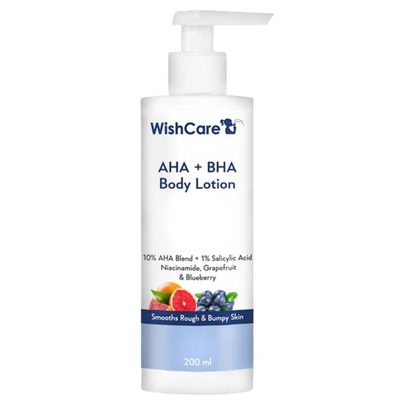 WishCare AHA + BHA Body Lotion