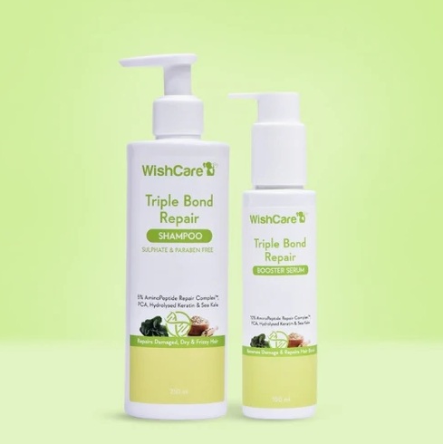WishCare Anti-Frizz Triple Bond Repair Hair Duo