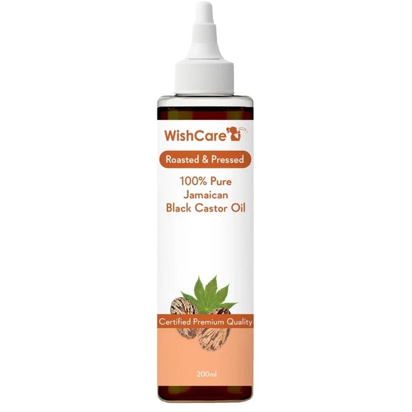 WishCare Cold Pressed Jamaican Black Castor Oil
