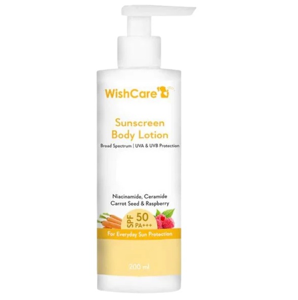 WishCare SPF 50 Sunscreen Body Lotion