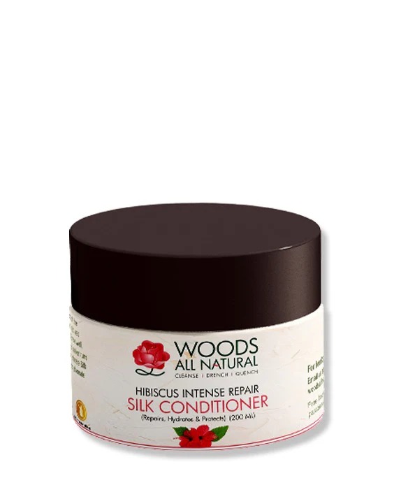 Woods All Natural Organic Hibiscus Intense Repair Silk Conditioner