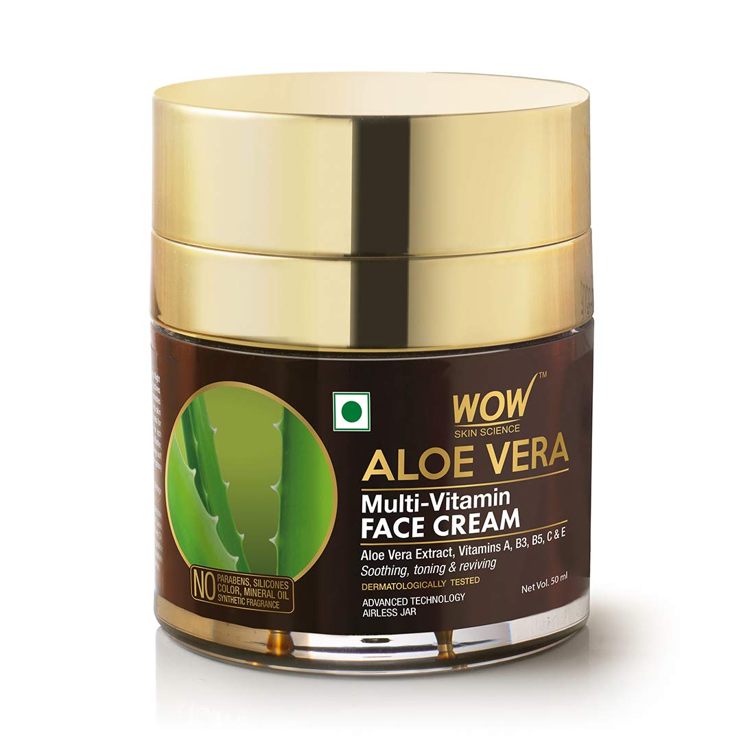 Wow Skin Science Aloe Vera Multi Vitamin Face Cream