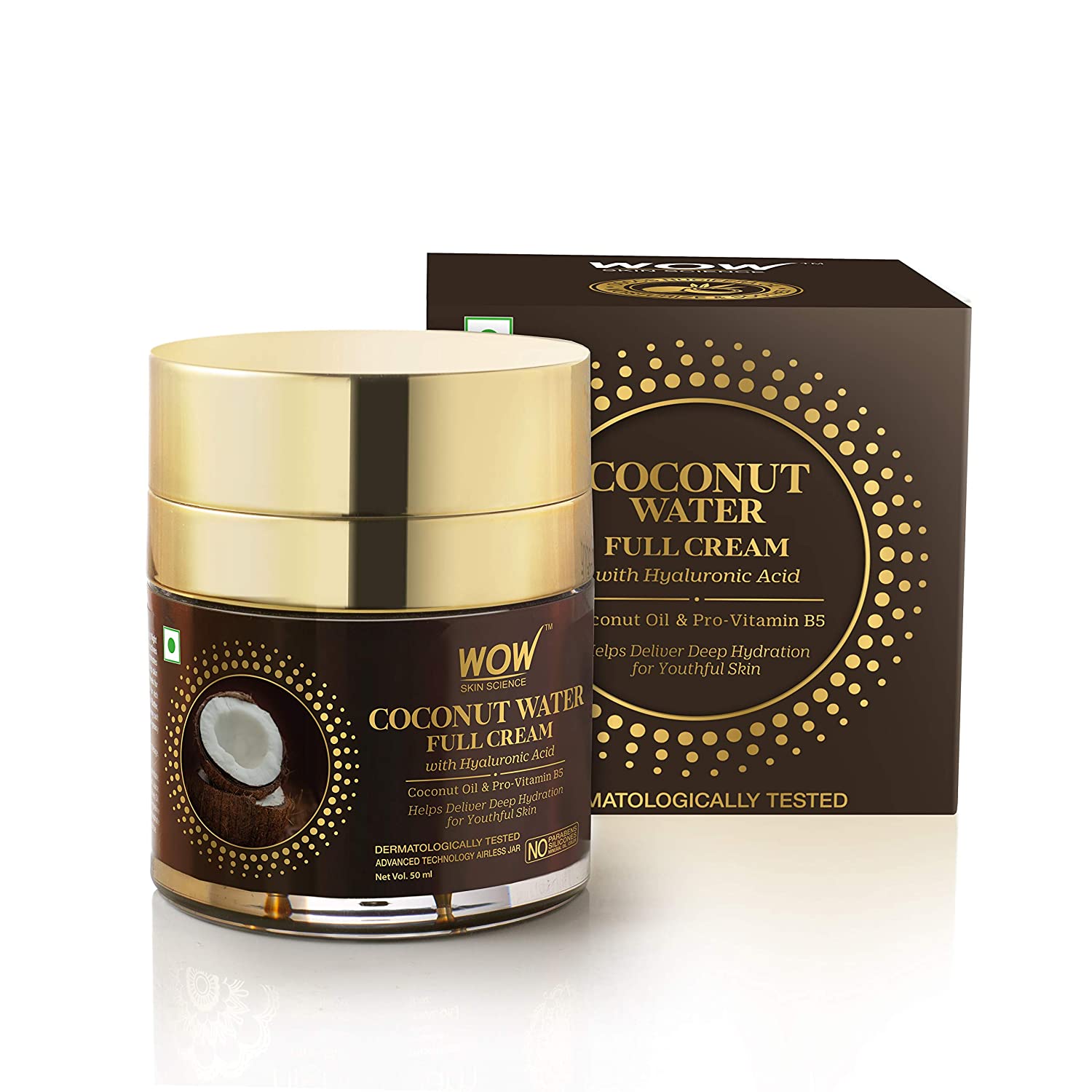 Wow Skin Science Coconut Water Full Cream
