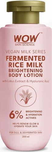 Wow Skin Science Fermented Rice Milk Brightening Body Lotion