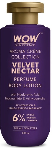 Wow Skin Science Velvet Nectar Perfume Body Lotion