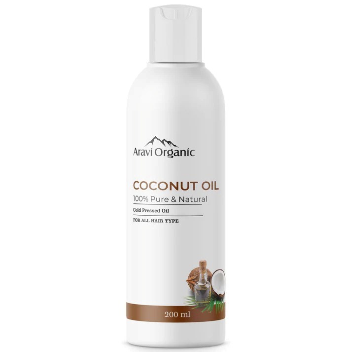 Aravi Organic 100% Pure Cold Pressed Virgin Coconut Oil