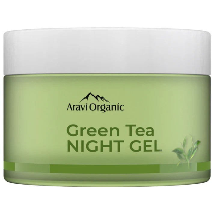 Aravi Organic Green Tea Night Gel Cream