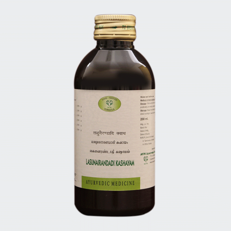 Avn Ayurveda Lasunairandadi Kashayam