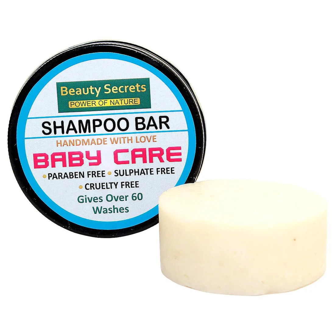 Beauty Secrets Olive Baby Shampoo Bar