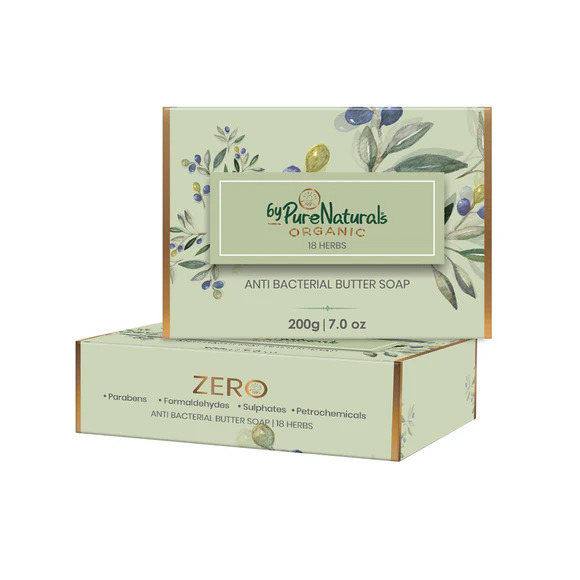 byPureNaturals Organic Herbal Anti Bacterial Butter Soap