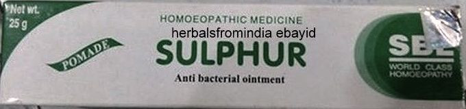SBL Homeopathy Sulphur Ointment
