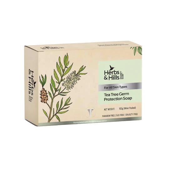 Herbs And Hills Tea Tree Germ Protection Soap