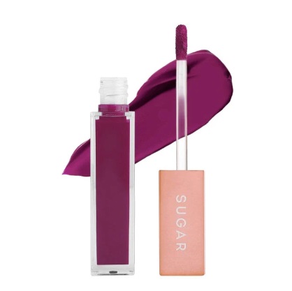 Sugar Cosmetics Mettle Liquid Lipstick  - 02 Vega (Deep Fuchsia)
