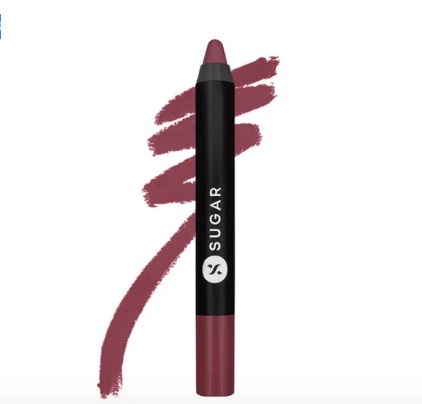 Sugar Cosmetics Matte As Hell Crayon Lipstick - 17 Brandy Harrington (Rusty Reddish Pink)