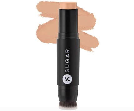 Sugar Cosmetics Ace of Face Foundation Stick - 45 Con Panna (Medium Tan - Golden Undertone)