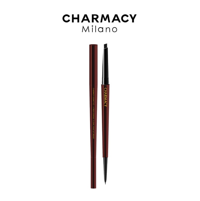 Charmacy Milano CMC Duo Eyebrow Filler & Eyeliner Sketch - Black