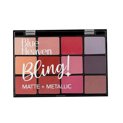 Blue Heaven 12 in 1 Bling Eyeshadow Subtle Romance 