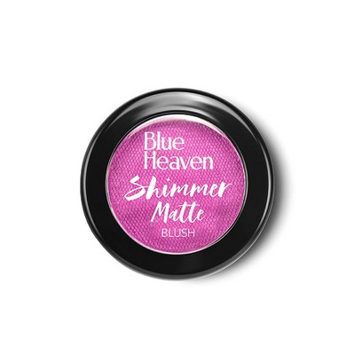 Blue Heaven Shimmer Matte Blush 501 Dark Pink