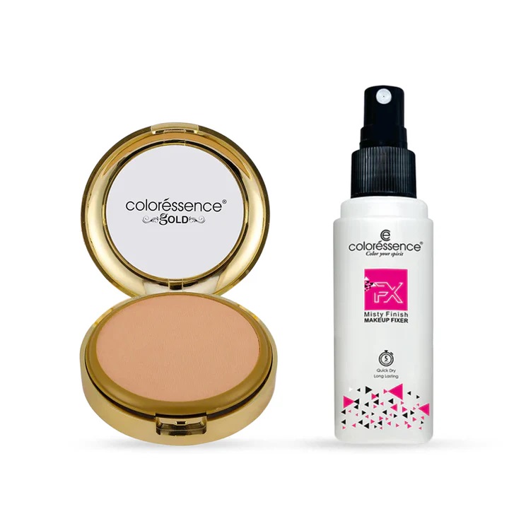 Coloressence Long Hour Makeup Stay Combo - Honey Matte CMP-04