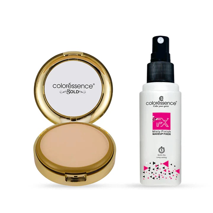 Coloressence Long Hour Makeup Stay Combo - Sand Beige CMP-02