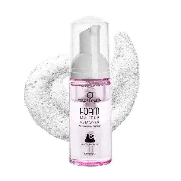 Colors Queen Foam Makeup Remover Pink