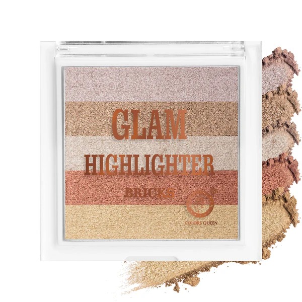 Colors Queen Glam Highlighter Shimmer Brick GHB-04-03