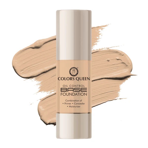 Colors Queen Oil Control Base Foundation WSF-01-02