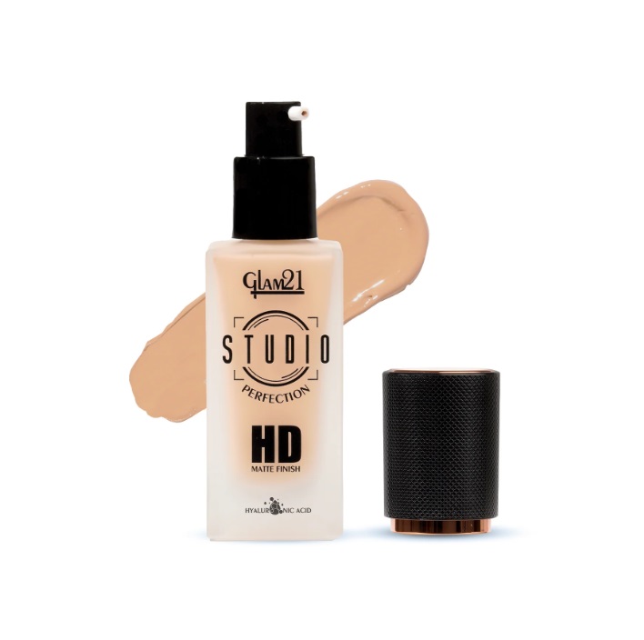 Glam21 Studio Perfection HD Matte Foundation - Warm Beige