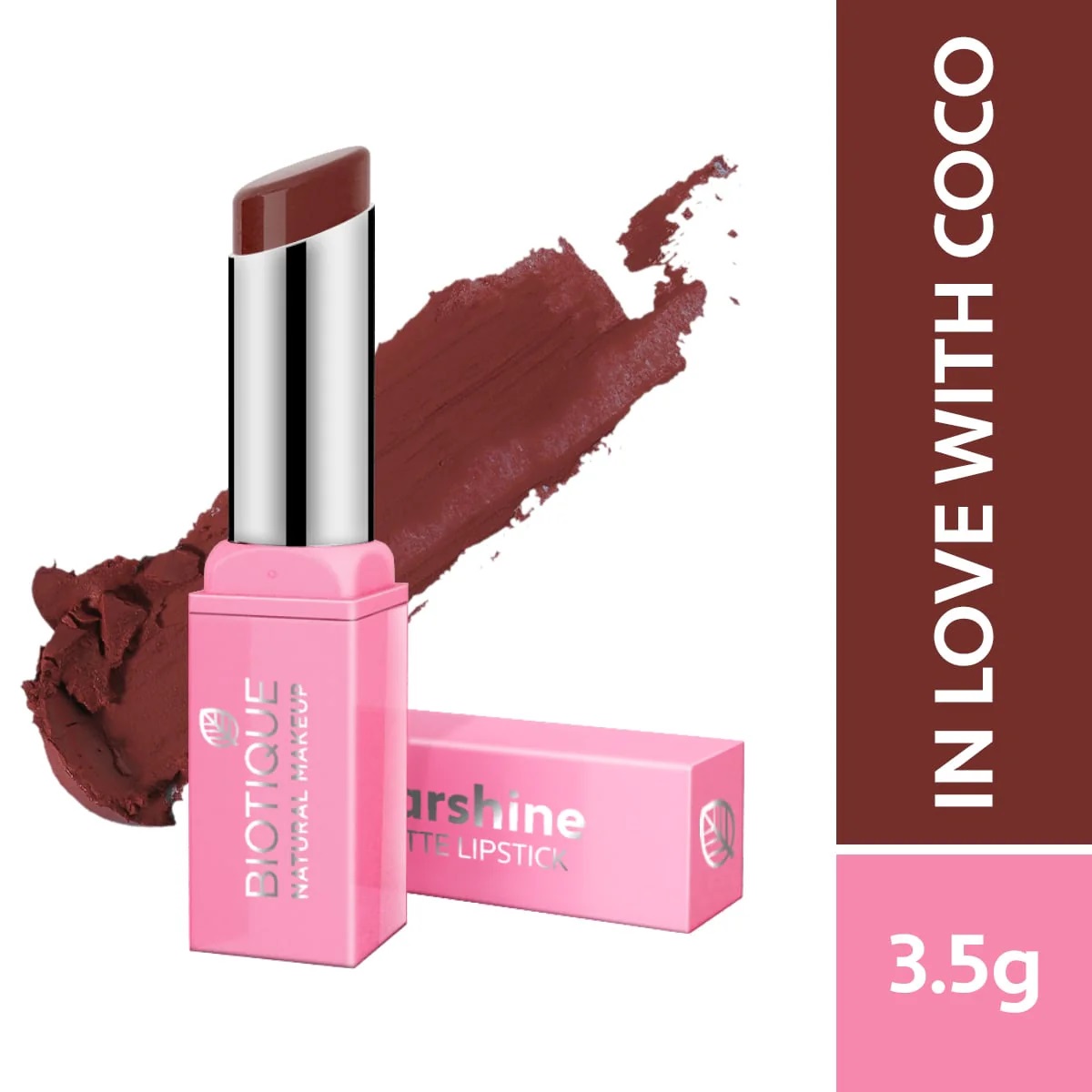 Biotique Starshine Matte Lipstick - In Love with Coco