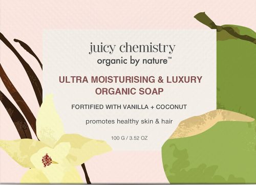 Juicy Chemistry Ultra-Moisturising & Luxurious Organic Soaps - Coconut & Vanilla
