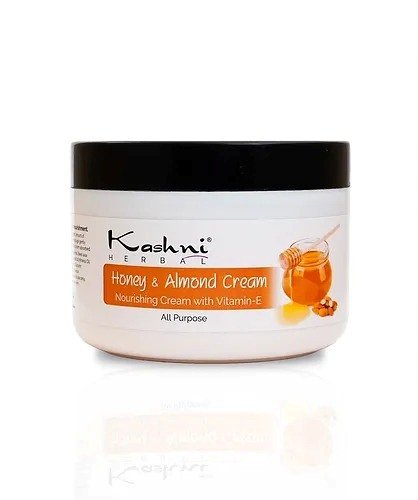 Kashni herbal All Purpose Moisturizing Cream - Honey and Almond Cream