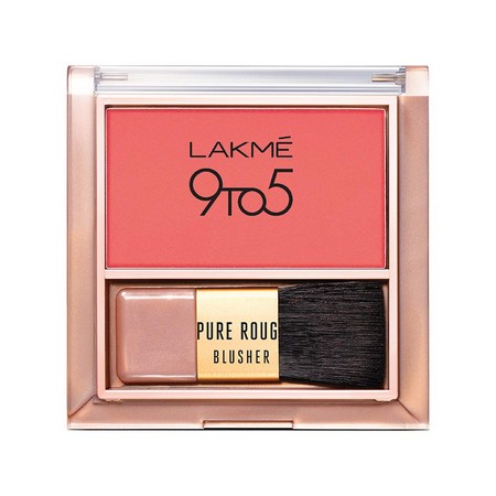 Lakme 9 To 5 Pure Rouge Blusher Coral Punch 6 grams