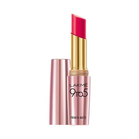Lakme 9 to 5 Primer and Matte Lip Color MR20 Ruby Rush 3.6 grams