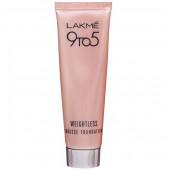 Lakme 9 to 5 Weightless Mousse Foundation Warm Mocha 25 grams