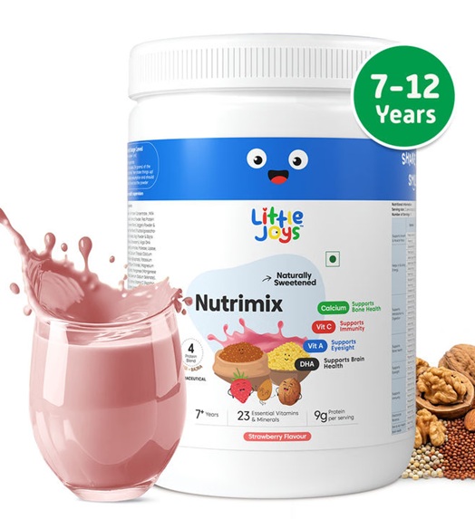 Little Joys Nutrimix Nutrition Powder 7 to 12 years - Strawberry