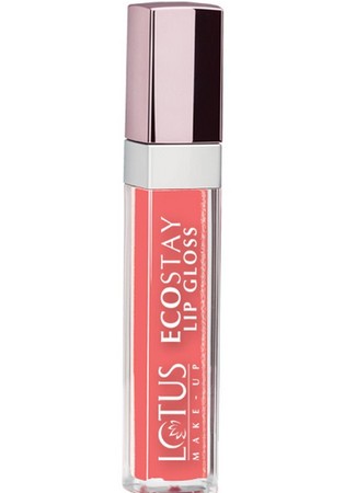 Lotus Herbals Ecostay Nourishing Lip Gloss Candy Peach 8 grams