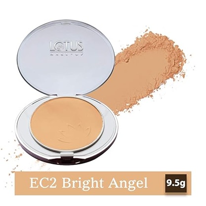 Lotus Make Up Ecostay Ideal Finish Pressed Powder Bright Angel