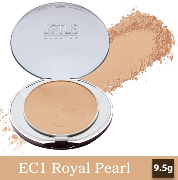 Lotus Make Up Ecostay Ideal Finish Pressed Powder Royal Pearl