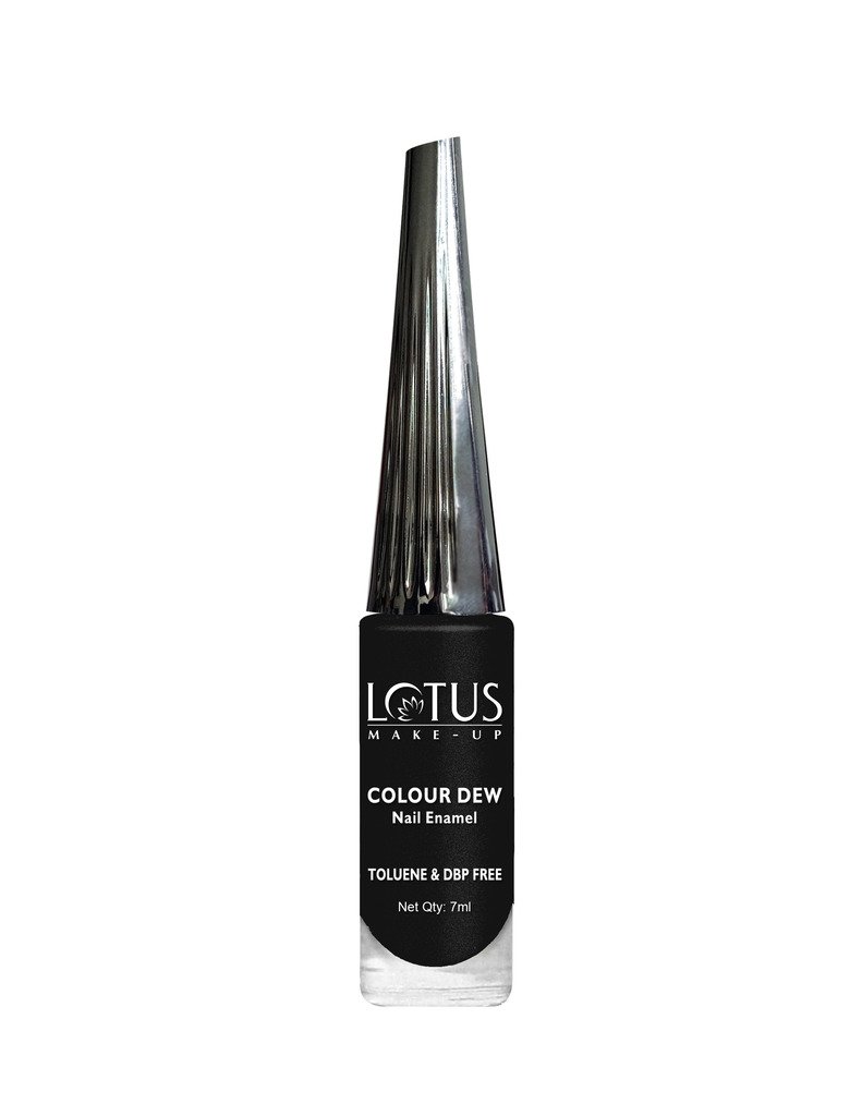 Lotus Herbals Nail Enamel Colour Dew Black Angel 7 ml