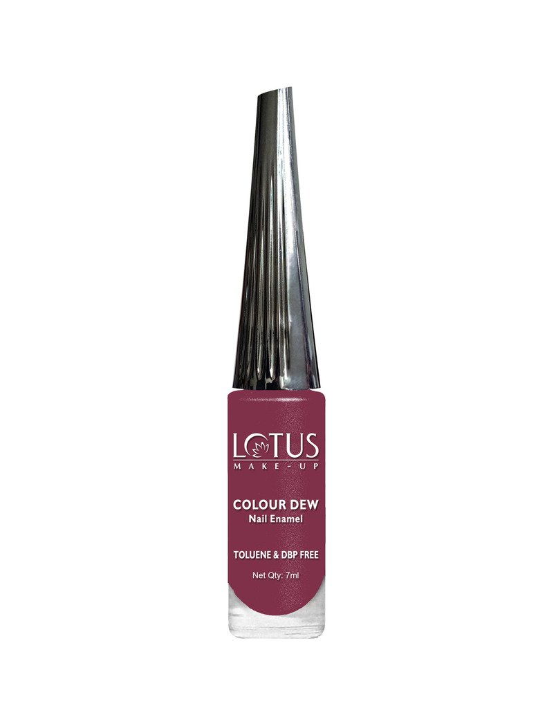 Lotus Herbals Nail Enamel Colour Dew Mahogany 7 ml